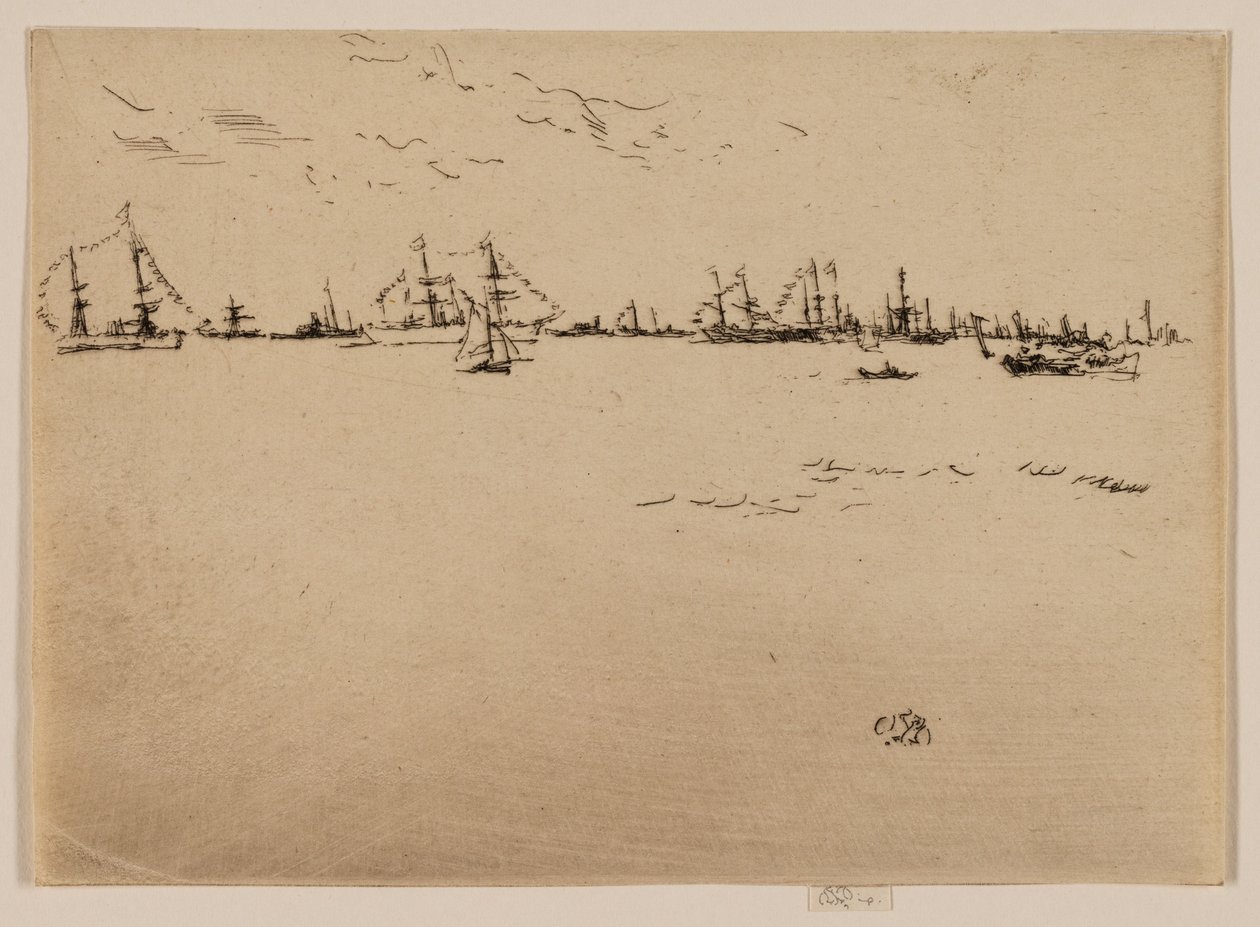 Navios de tropas de James Abbott McNeill Whistler