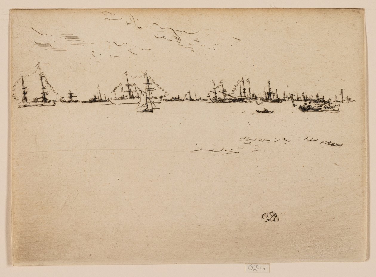 Navios de transporte de tropas de James McNeill Whistler