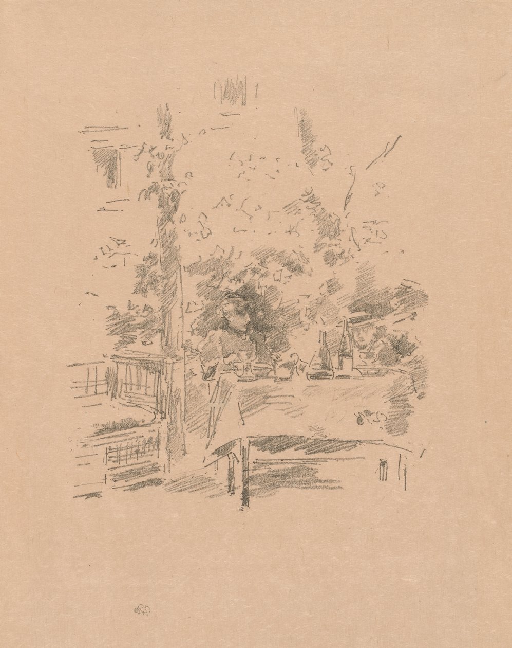 Um a um no Jardim de James Abbott McNeill Whistler