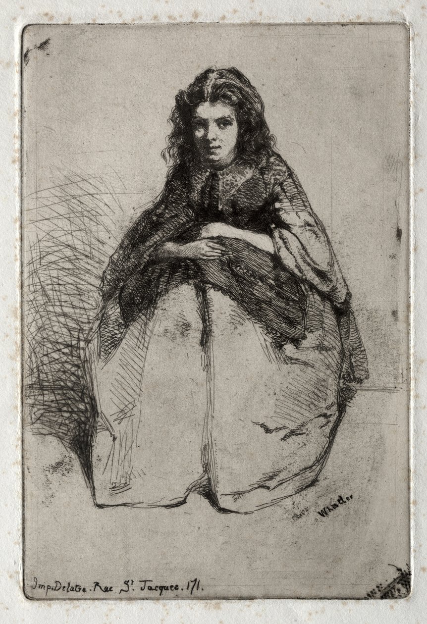 Doze Gravuras da Natureza: Fumette de James McNeill Whistler