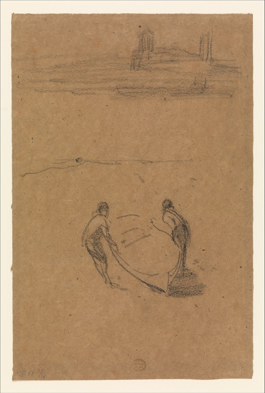 Zwei Männer und ein Boot de James McNeill Whistler