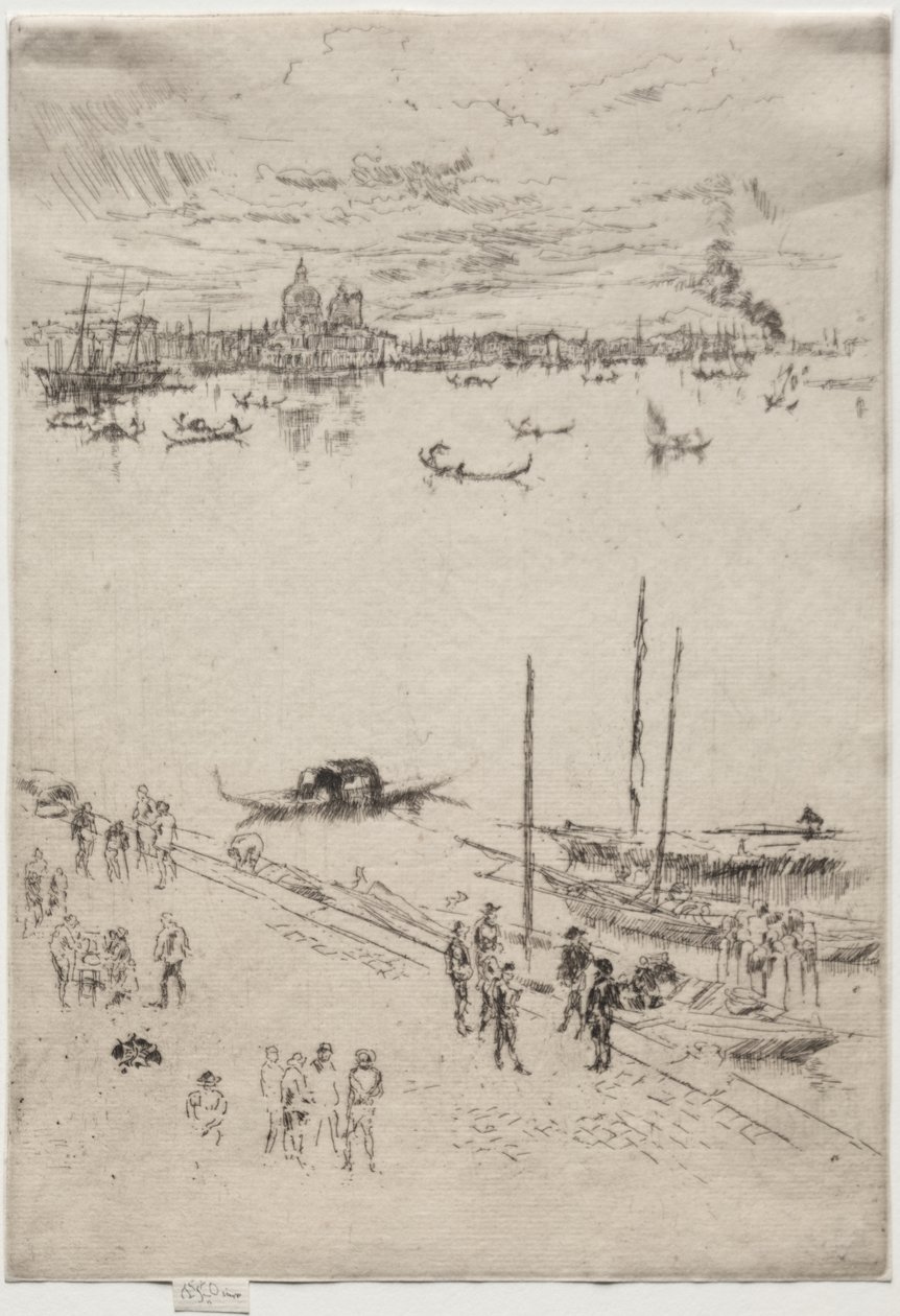Veneza em pé de James McNeill Whistler