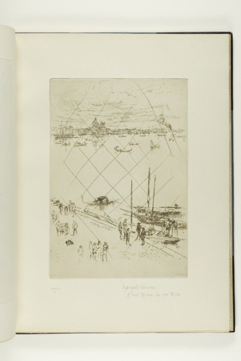 Veneza em pé de James McNeill Whistler