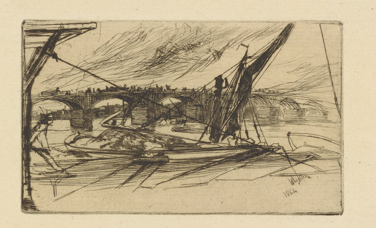 Ponte Vauxhall de James Abbott McNeill Whistler