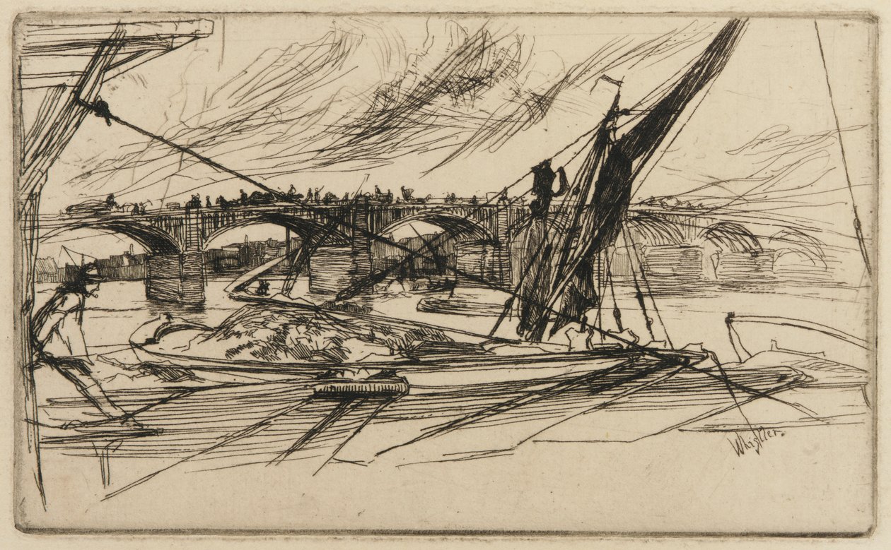Ponte Vauxhall de James Abbott McNeill Whistler