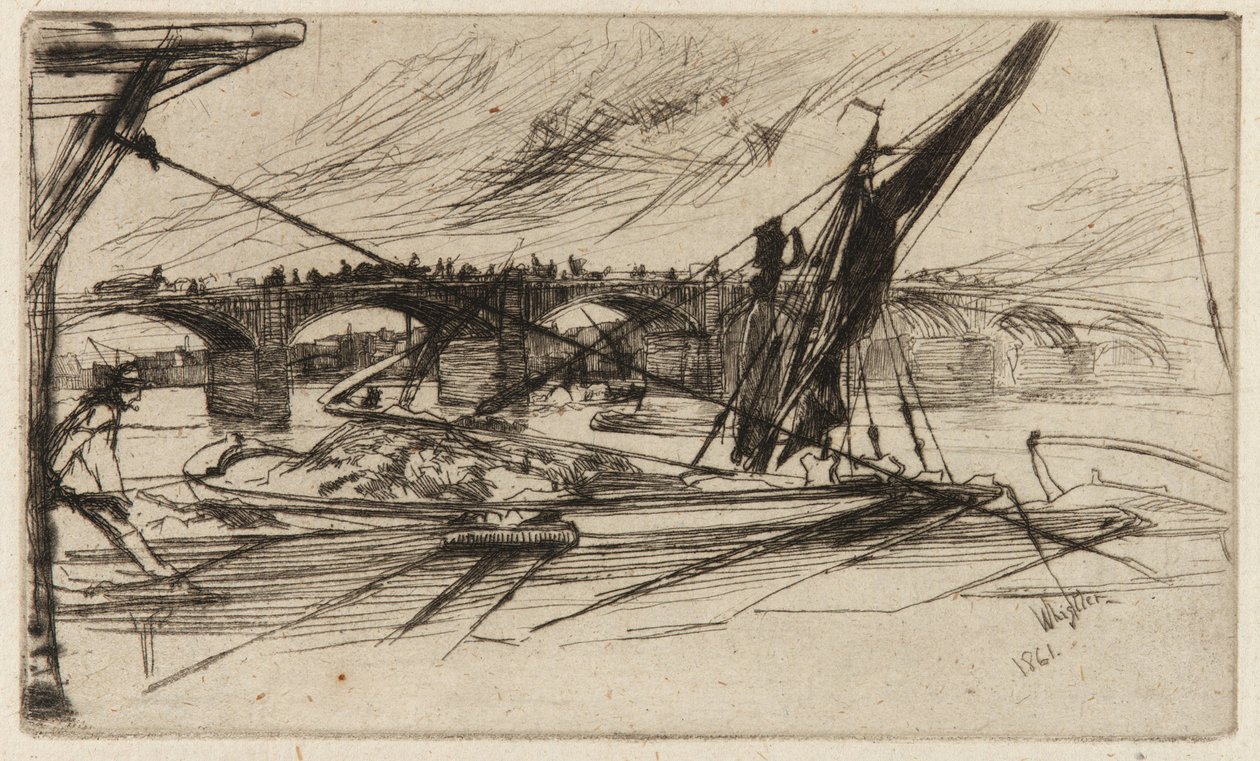 Ponte Vauxhall de James Abbott McNeill Whistler