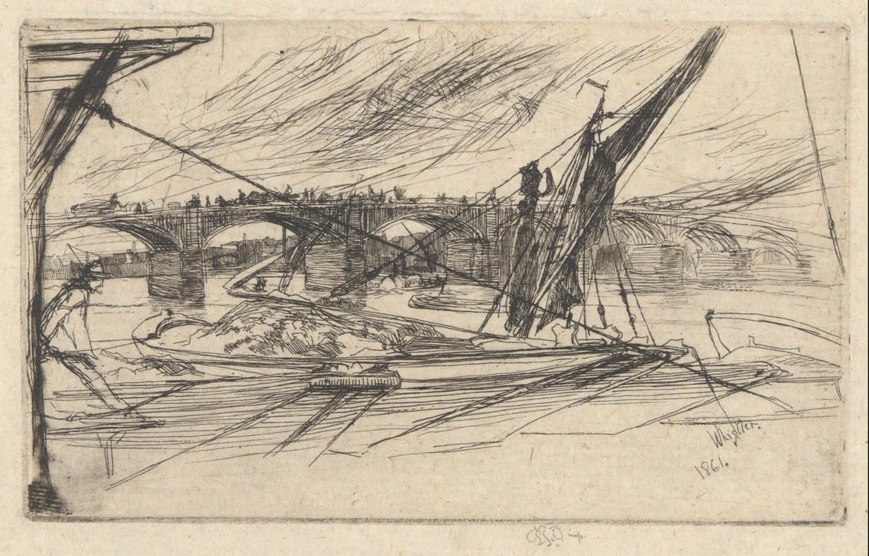 Ponte Vauxhall de James Abbott McNeill Whistler