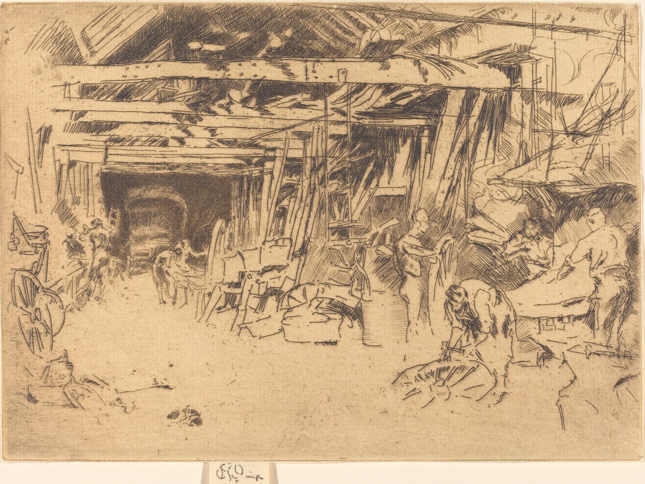 Montador de rodas de James Abbott McNeill Whistler