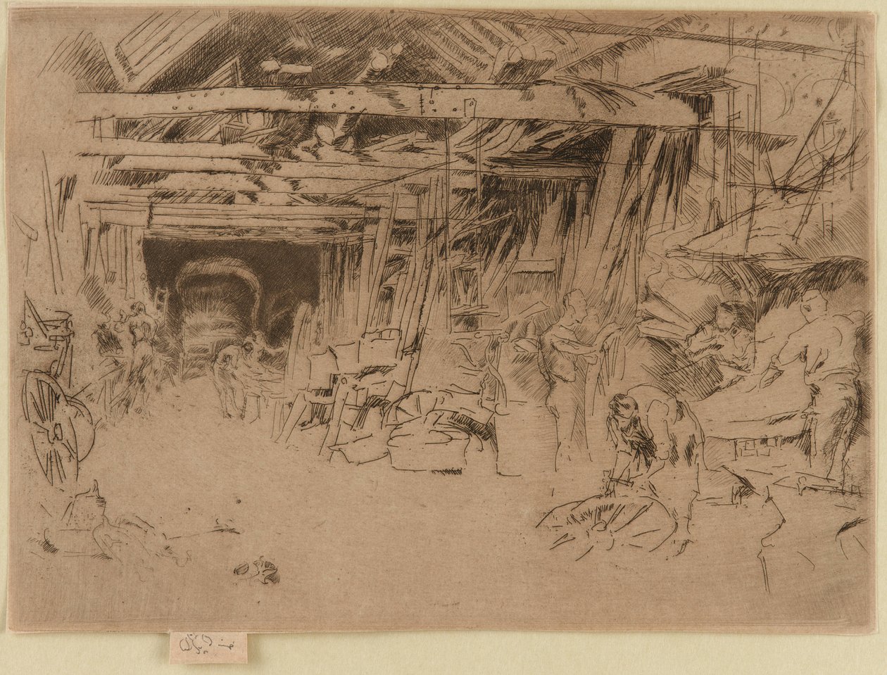 Montador de rodas de James Abbott McNeill Whistler