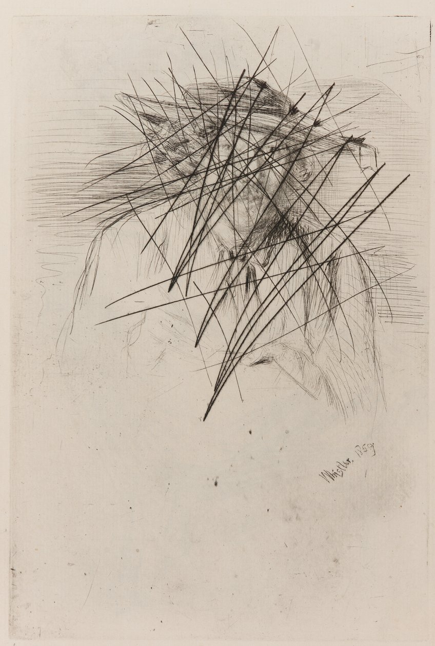 Assobiador com um chapéu de James Abbott McNeill Whistler