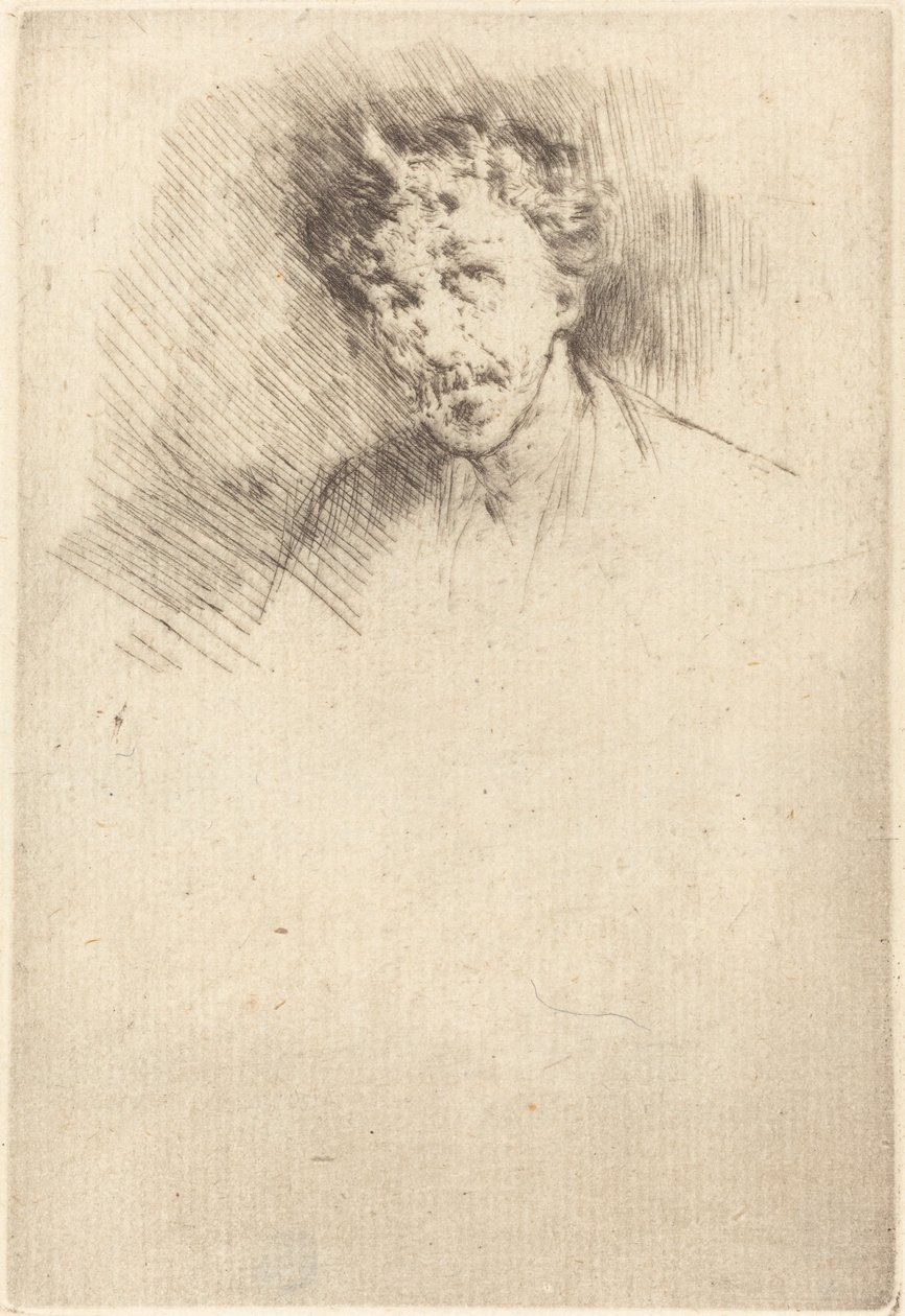 Whistler com o cadeado branco de James Abbott McNeill Whistler