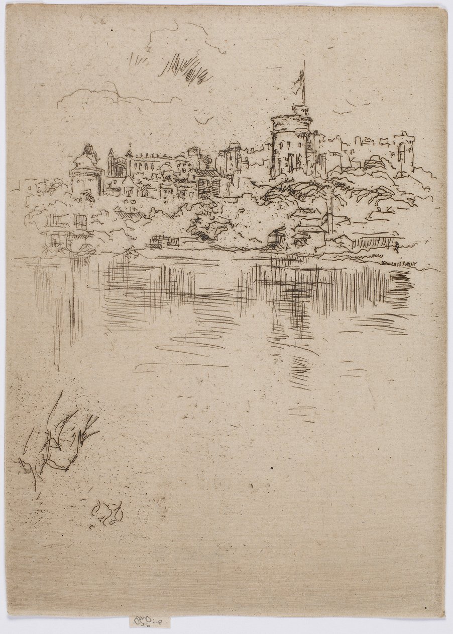 Castelo de Windsor de James Abbott McNeill Whistler