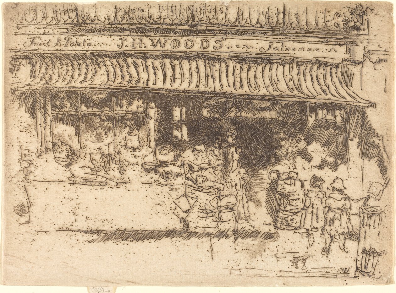 Frutaria do Woods de James Abbott McNeill Whistler