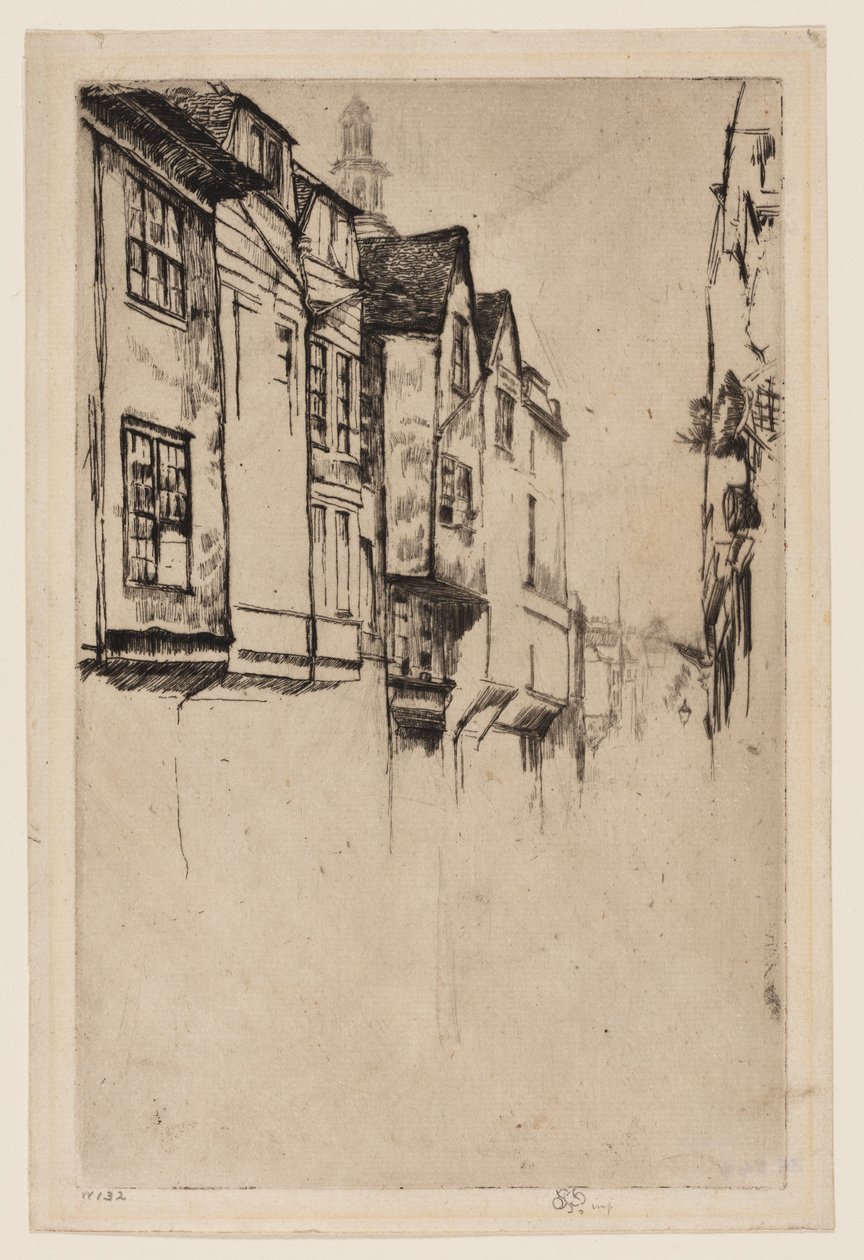 Great Street, Londres de James Abbott McNeill Whistler