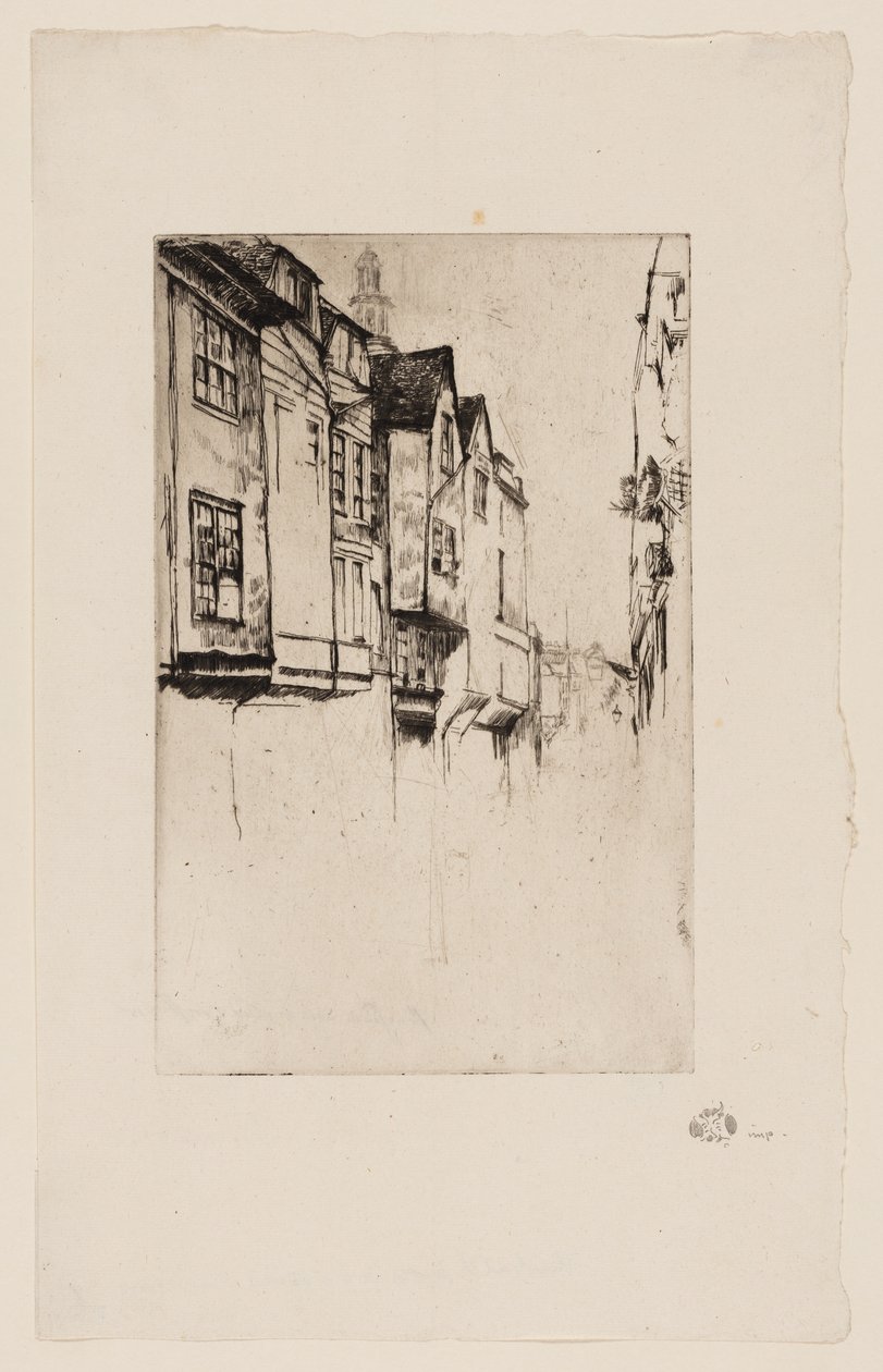 Great Street, Londres de James Abbott McNeill Whistler