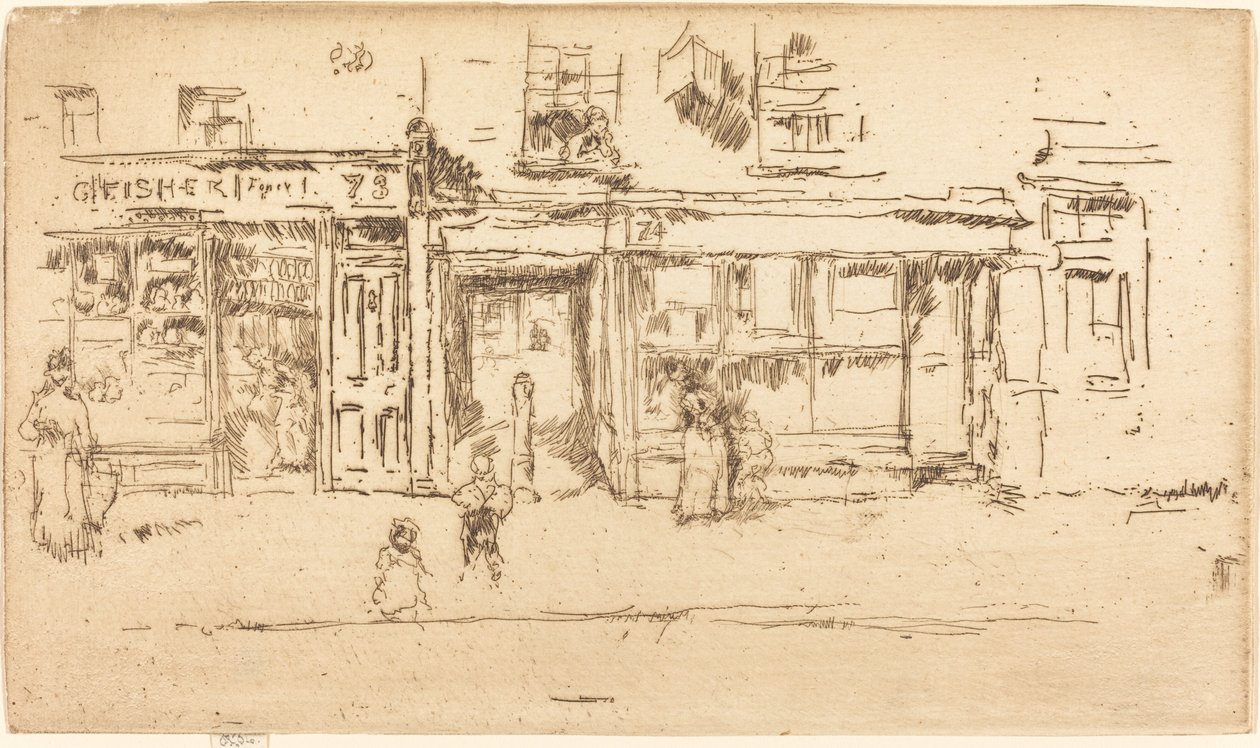 Rua York, Westminster de James Abbott McNeill Whistler
