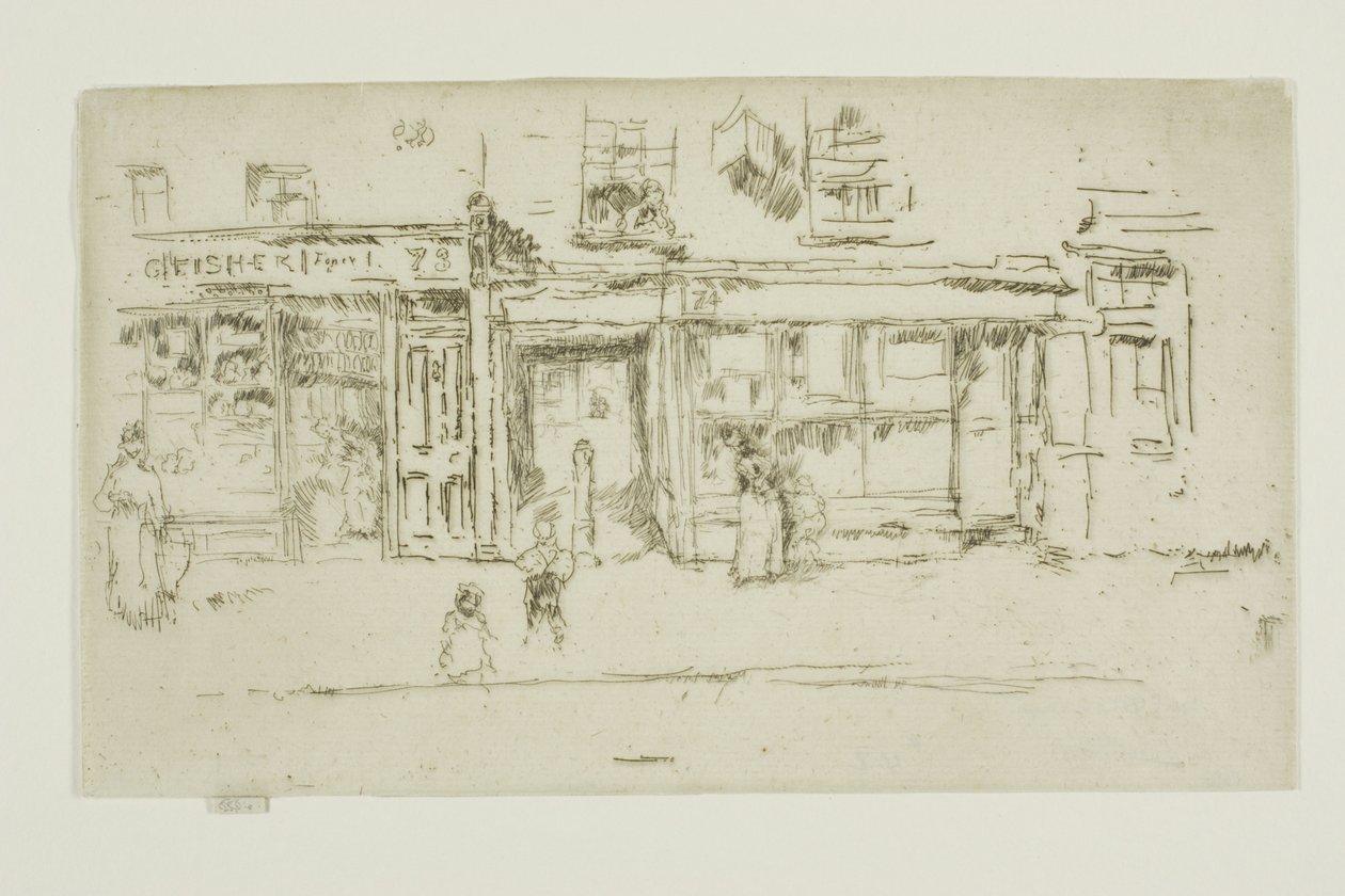 Rua York, Westminster de James Abbott McNeill Whistler