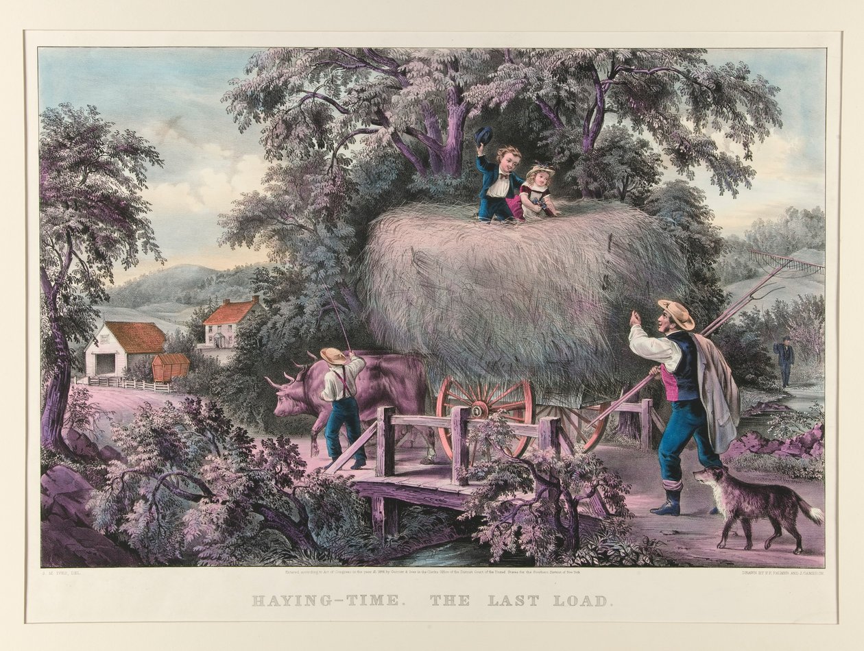Haying-time. A última carga de James Merritt Ives