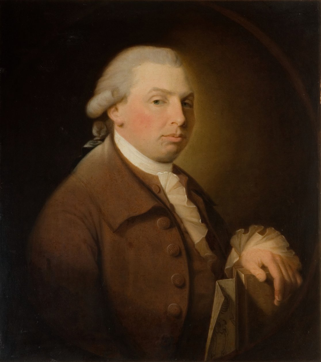Retrato de John Derrington, 1750-1805.   de James Millar