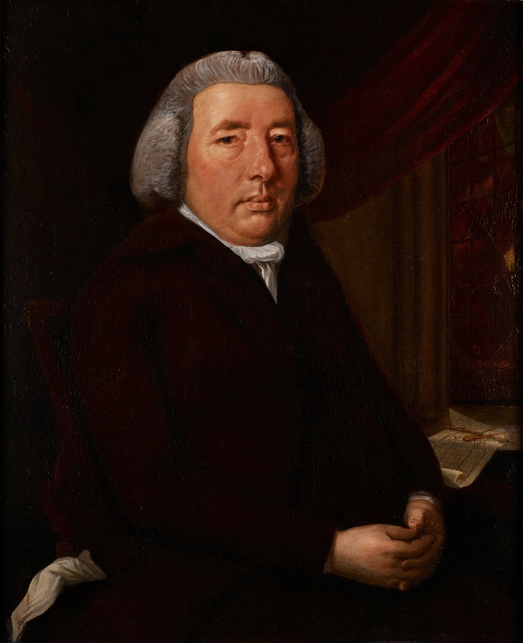 Retrato de Francis Eginton 1737-1805, 1796. de James Millar