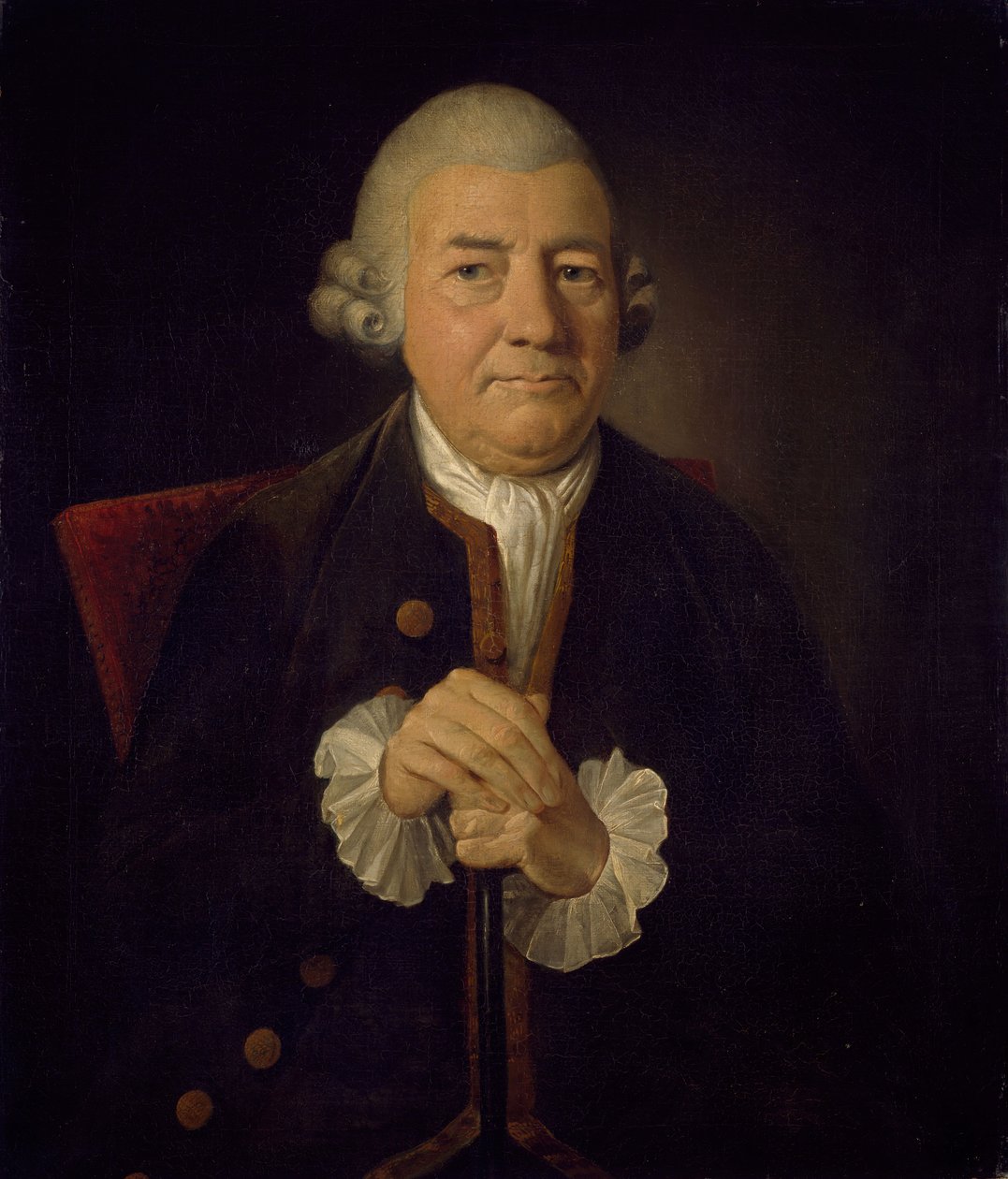Retrato de John Baskerville 1706-1775, 1774. de James Millar