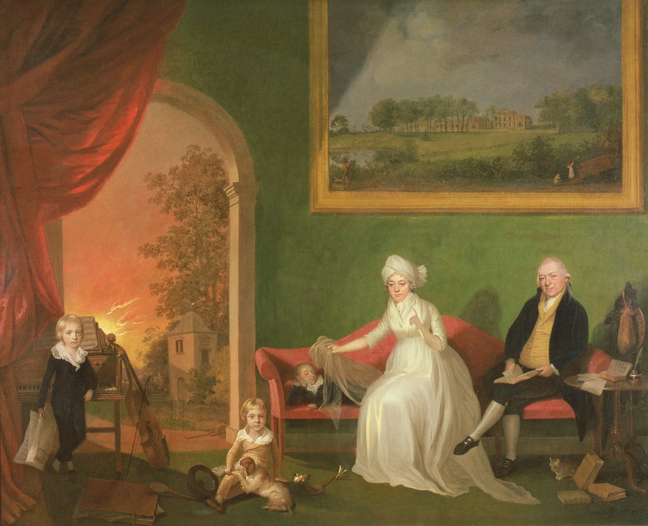Retrato de Robert Mynors de James Millar