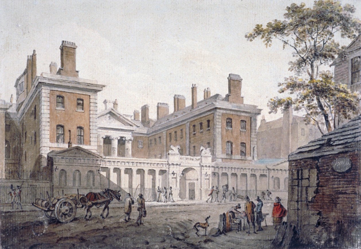 O Almirantado, Whitehall, Londres, 1796 de James Miller