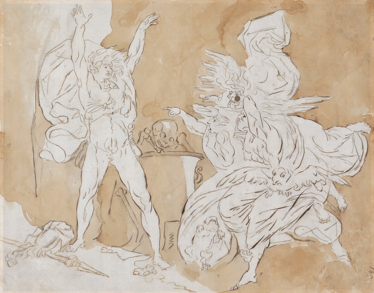 Macbeth e as Bruxas de James Northcote