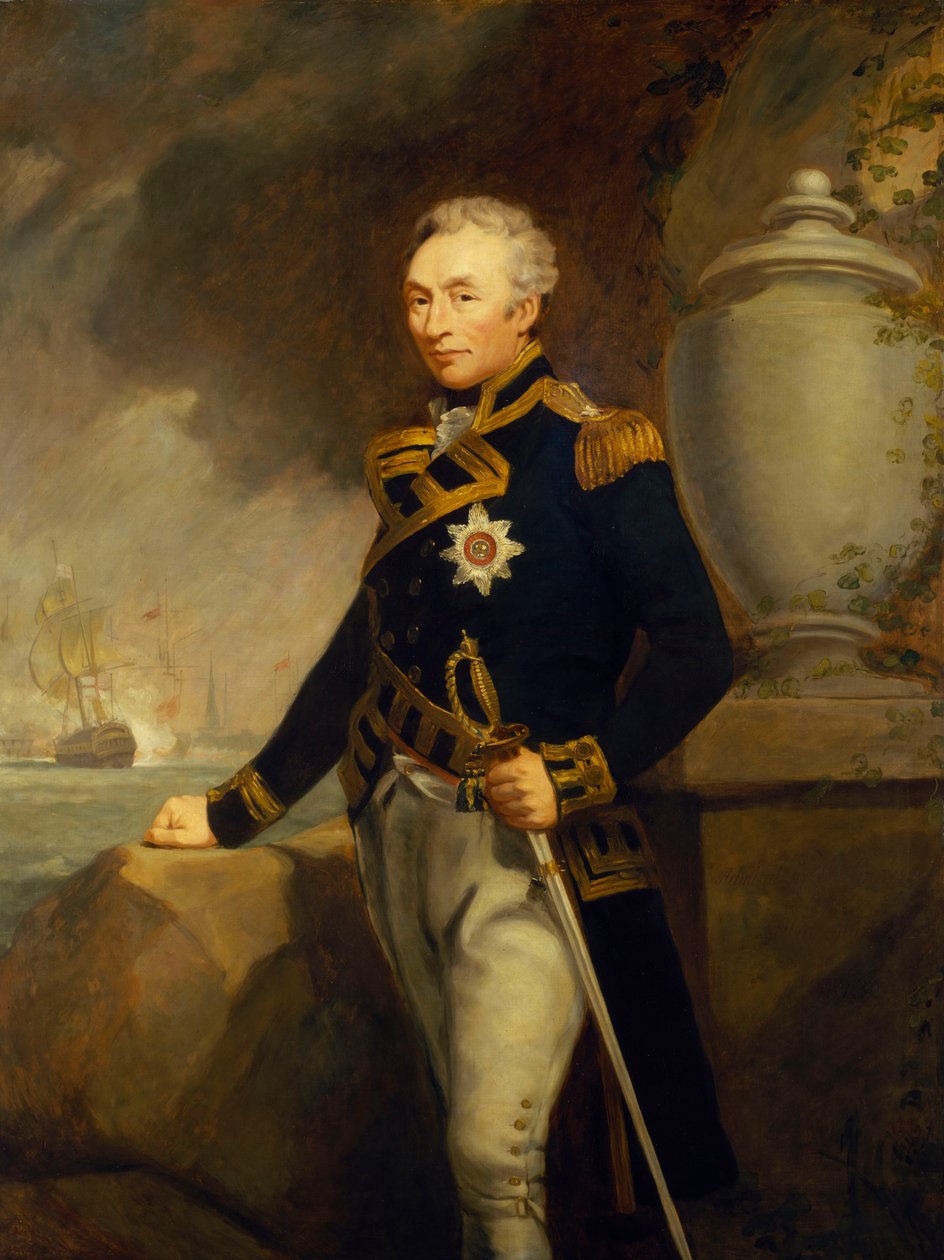 Contra-almirante Sir Thomas Graves (1680-1755) de James Northcote