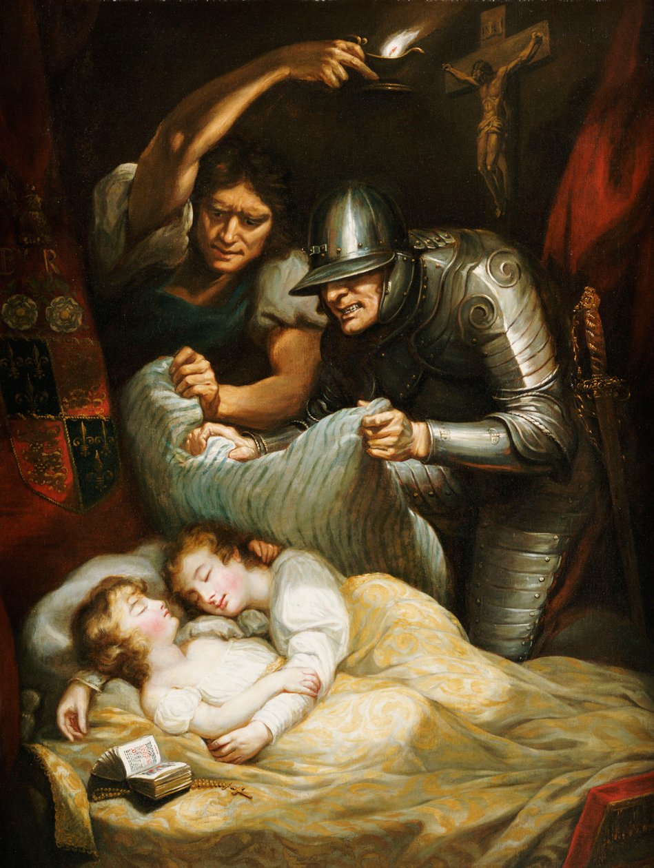 Os príncipes na torre de James Northcote
