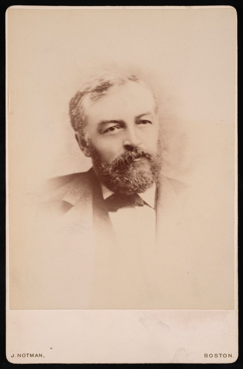 Retrato de Samuel Pierpont Langley 1834-1906, Antes de 1890. de James Notman