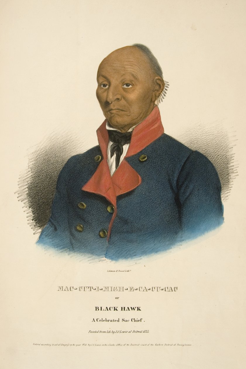 Mac-corte-eu-mish-e-ca-cu-cac ou Black Hawk de James Otto Lewis
