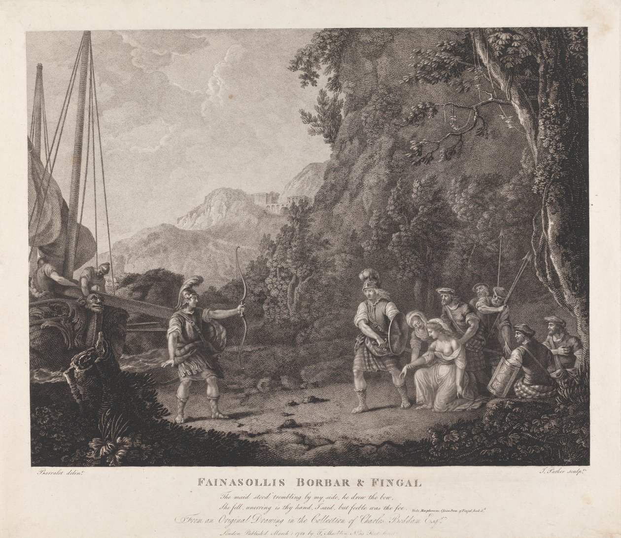 Fainasollis, Borbar e Fingal de James Parker