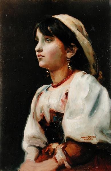 Geralda, c.1880s (óleo sobre tela) de James Paterson