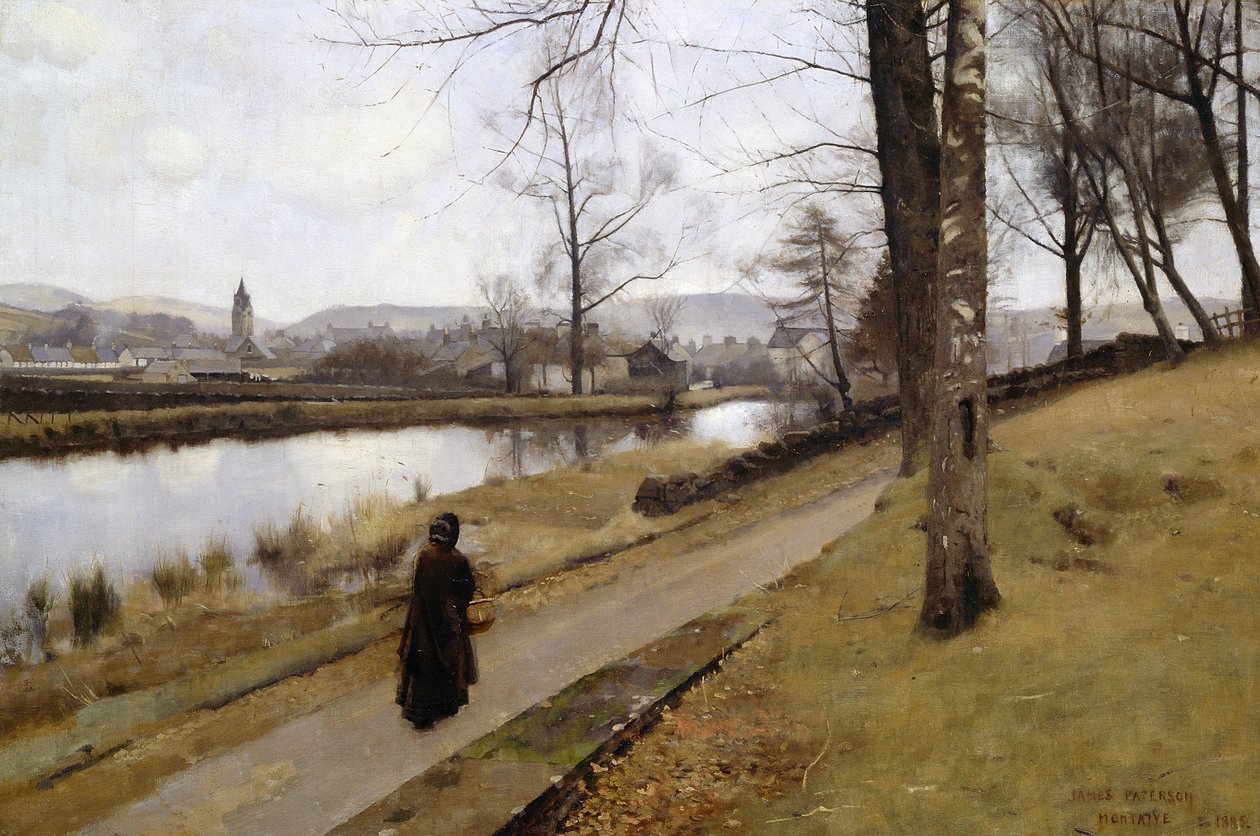 A Última Viragem, inverno, Moniaive de James Paterson