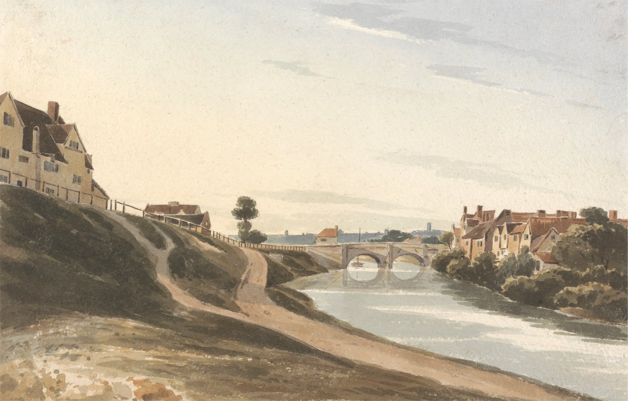 Ponte do Bispo, Norwich de James Pattison Cockburn