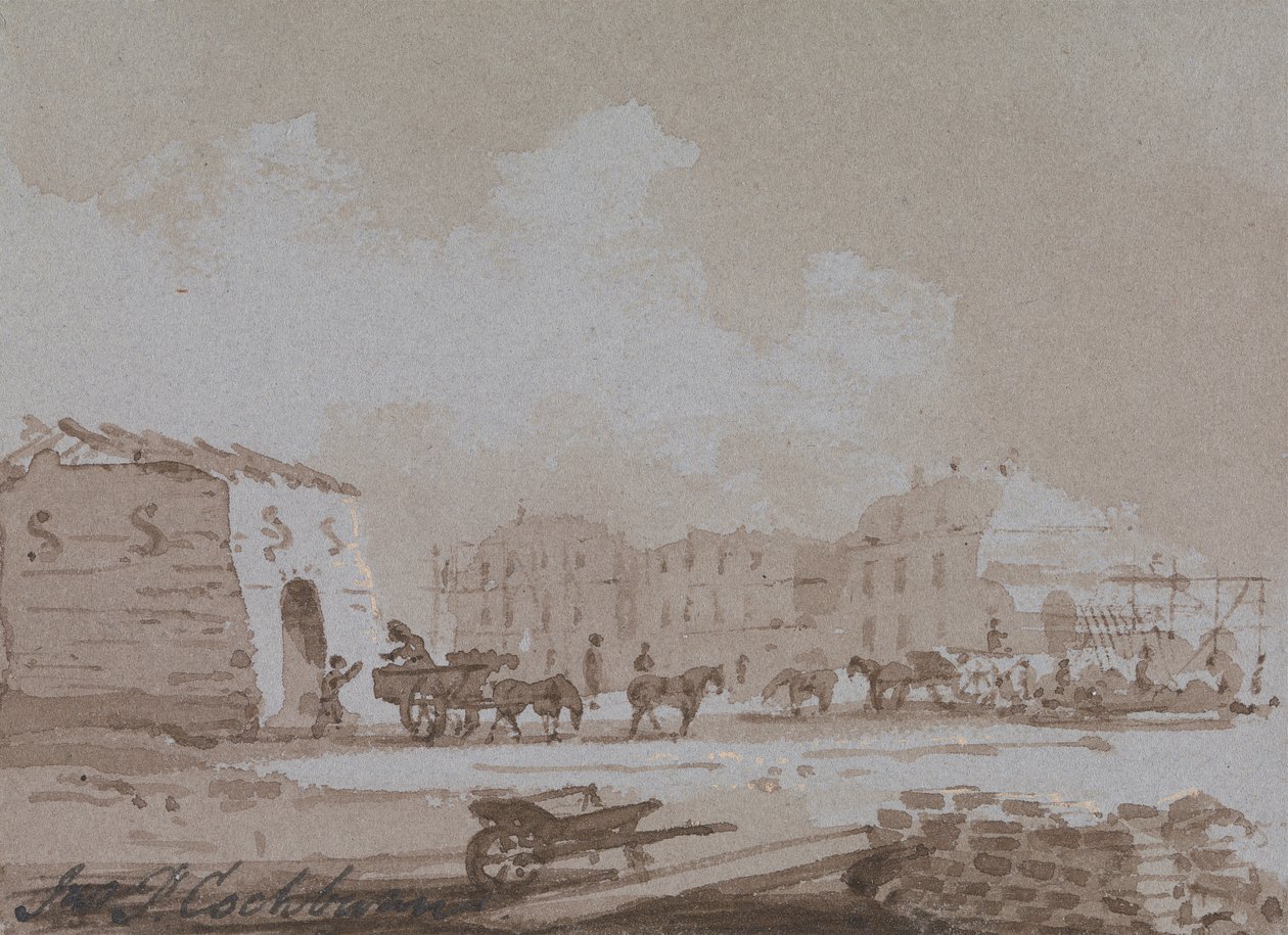 Construção de um Forte de James Pattison Cockburn