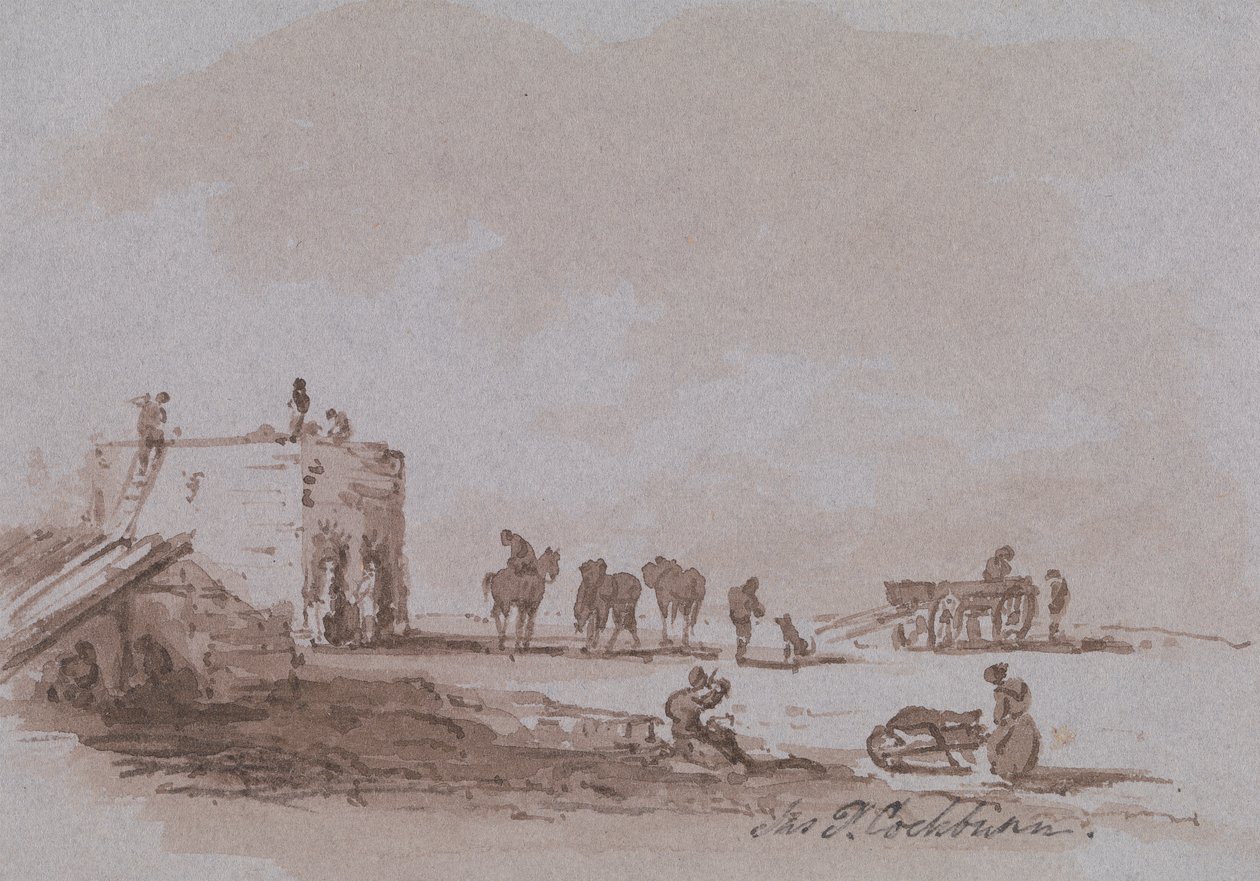Construção de um Forte de James Pattison Cockburn