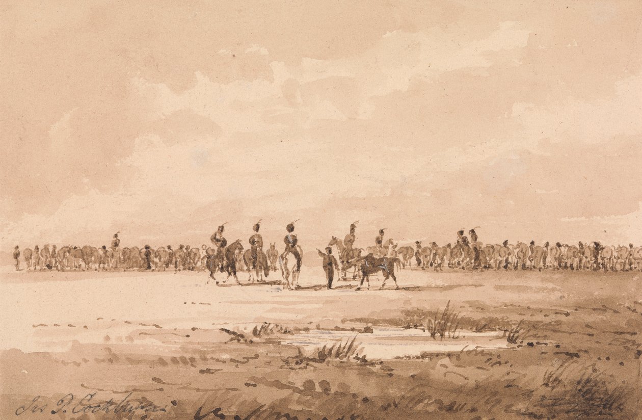 Cavalaria Desmontada de James Pattison Cockburn