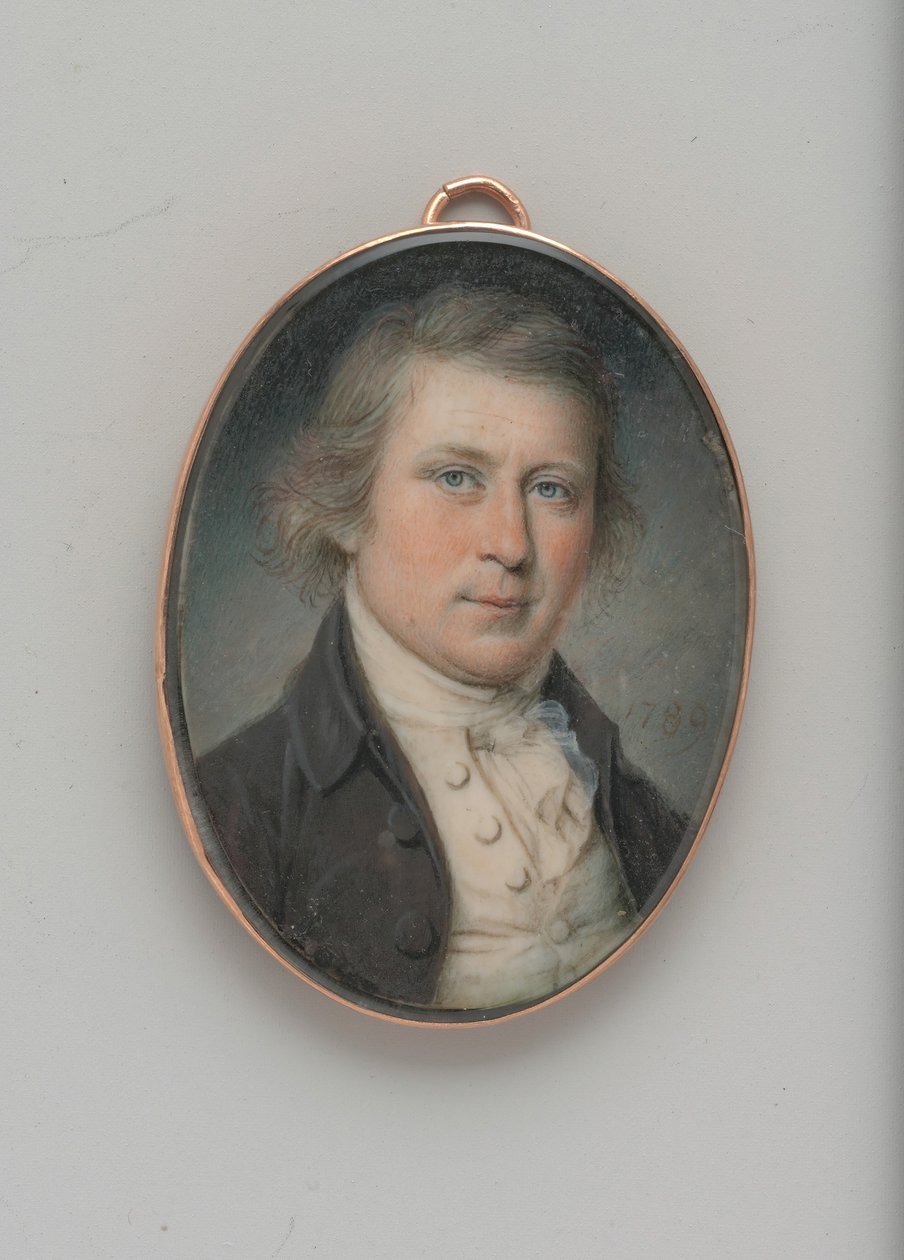 Autorretrato, 1789. de James Peale