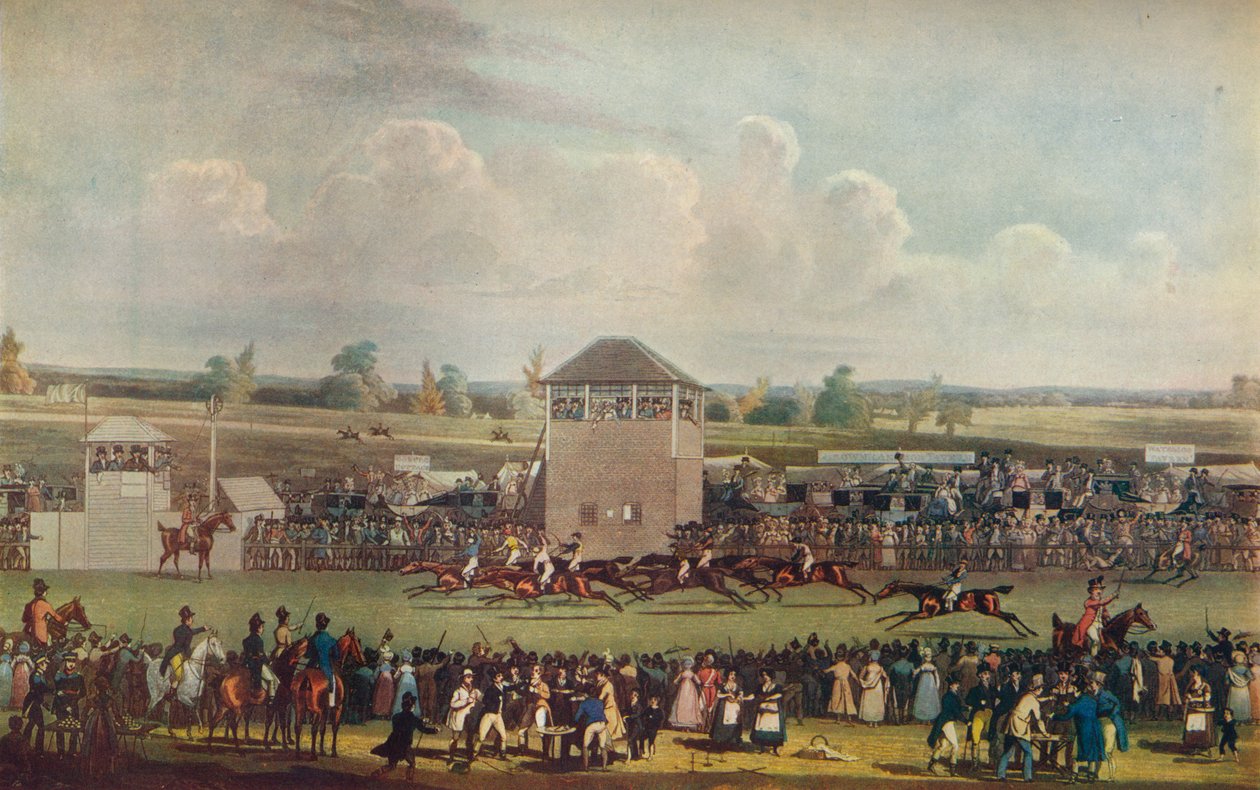 Ascot Heath Races, século XIX de James Pollard