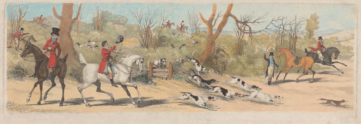 Caça à raposa [conjunto de três de quatro]:  2. A descoberta de James Pollard