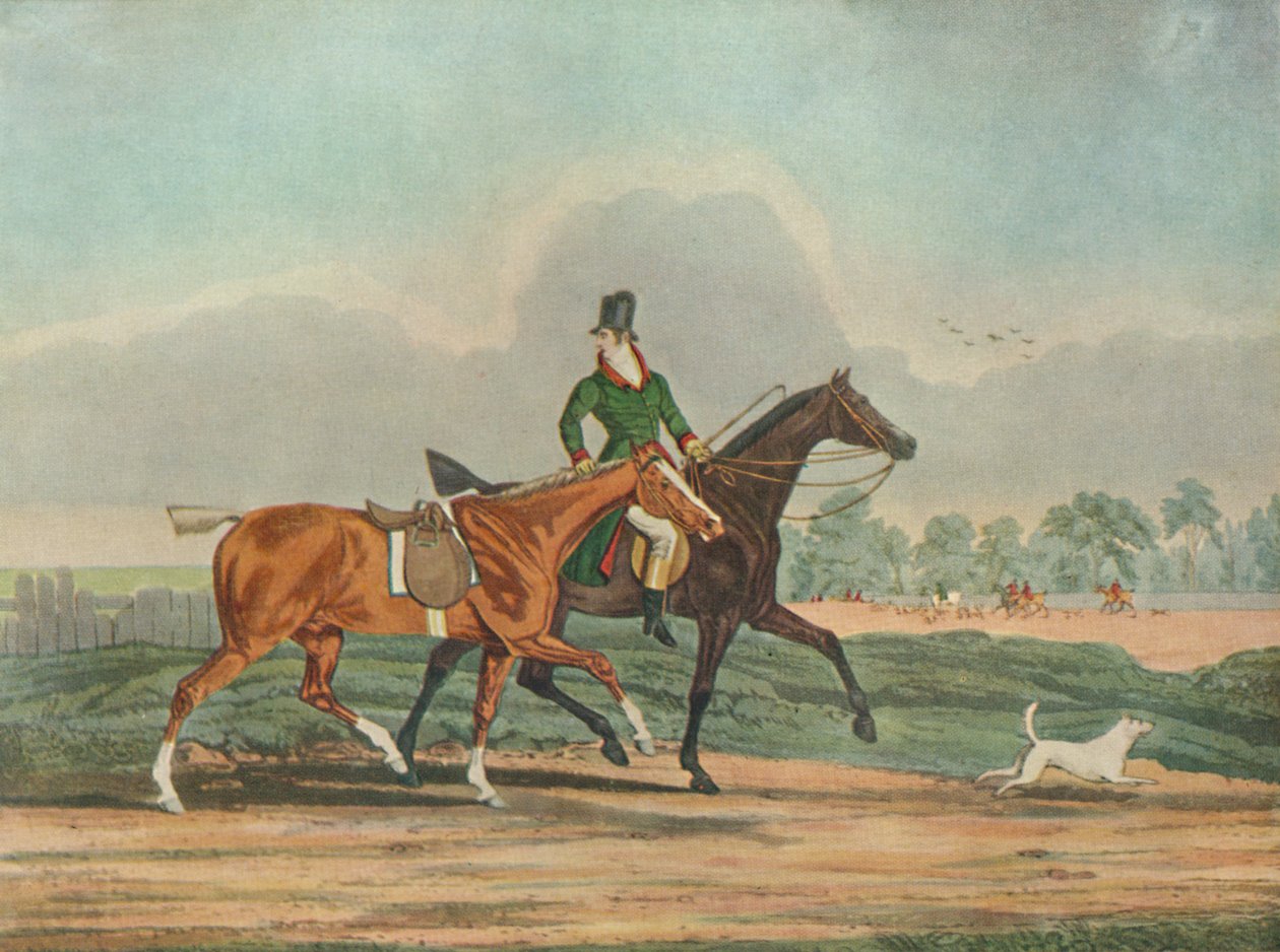 Caçadores em Covertside, início do século XIX, 1929 de James Pollard