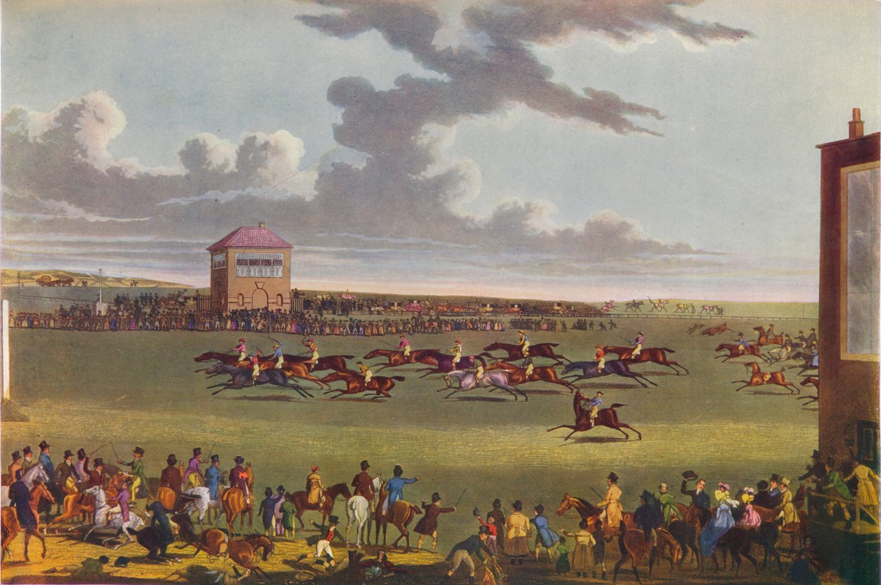 Corridas de Newmarket, 1909. de James Pollard