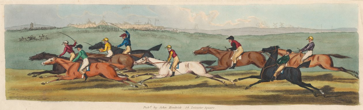 Corrida [conjunto de quatro]:  4.  Corrida de James Pollard
