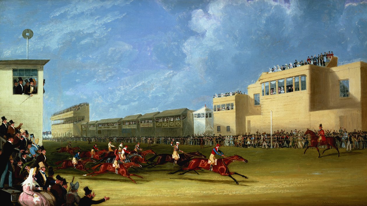 A Taça de Ouro de Ascot, 1834 de James Pollard