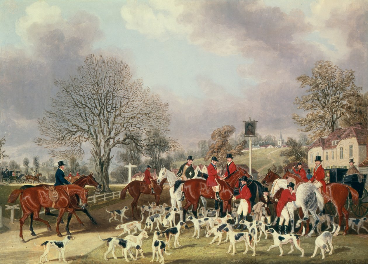 A caça de Hertfordshire de James Pollard