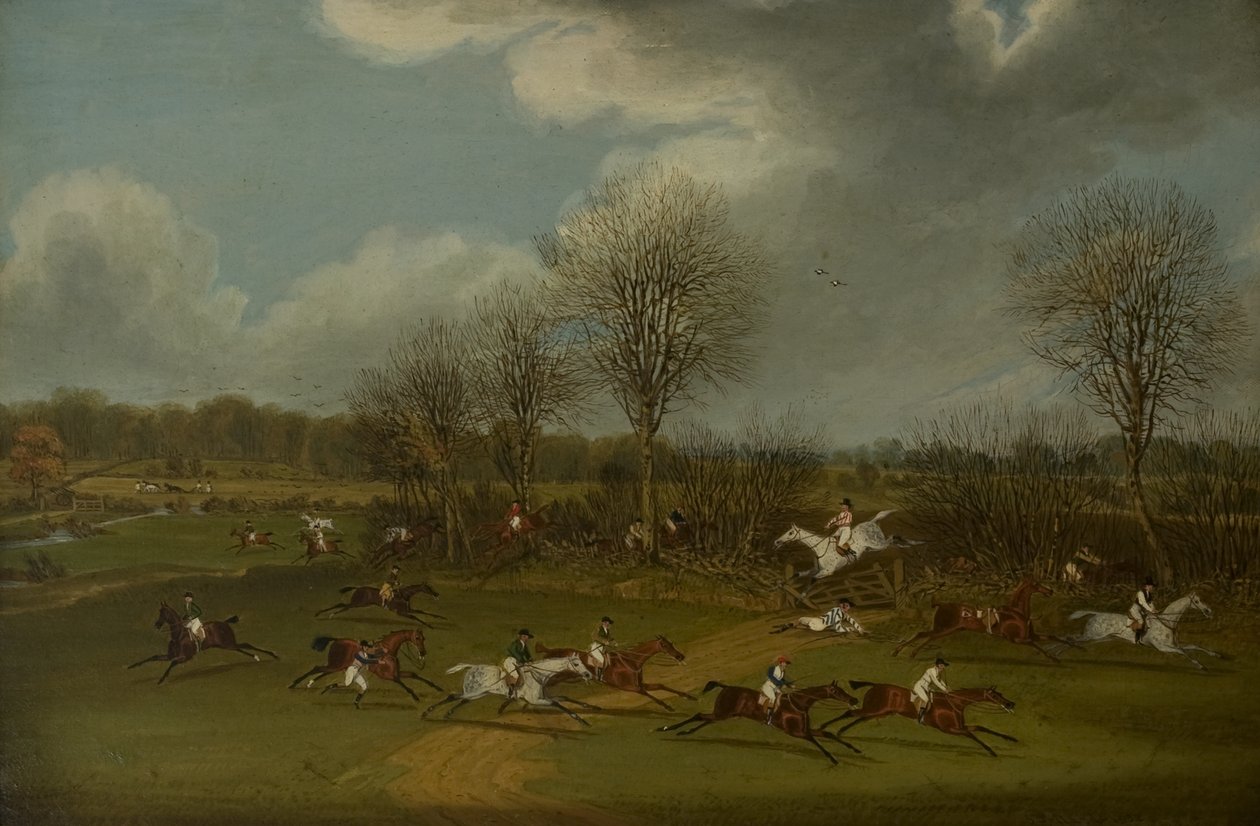 St Albans Grand Steeplechase de 8 de março de 1832, 1832-33 de James Pollard