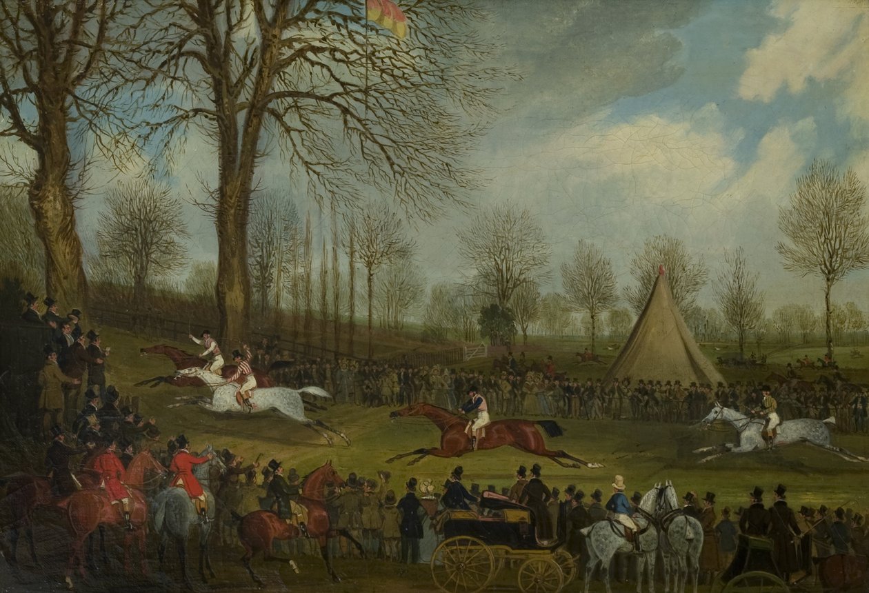 St Albans Grand Steeplechase de 8 de março de 1832, 1832-33 de James Pollard