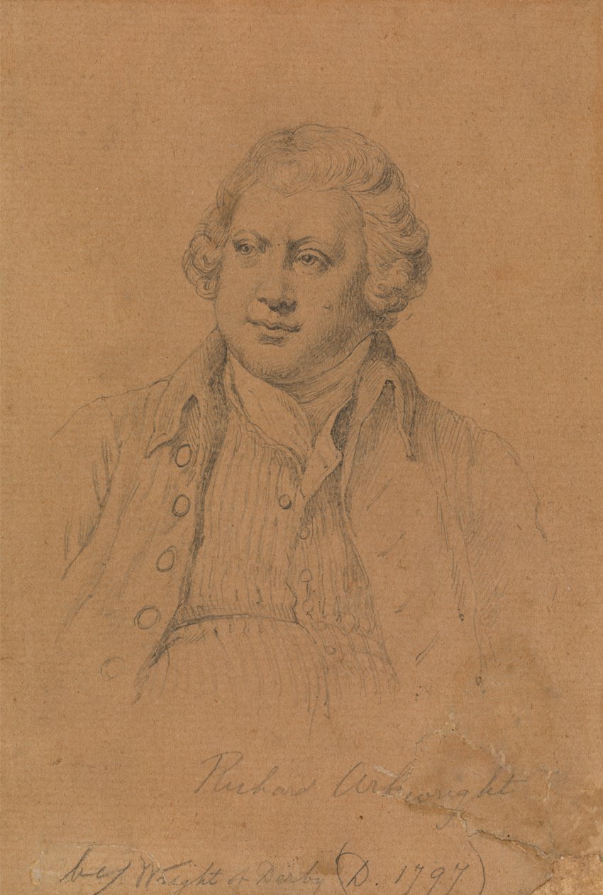 Richard Archwright, inventor da Spinning Jenny de James Posselwhite